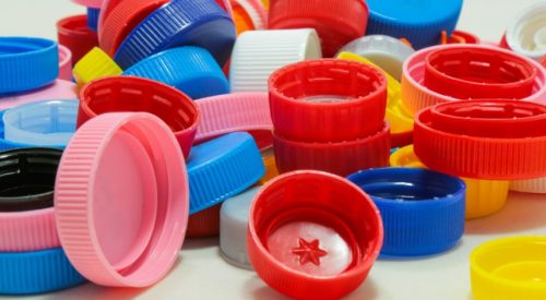 Plastic bottle caps