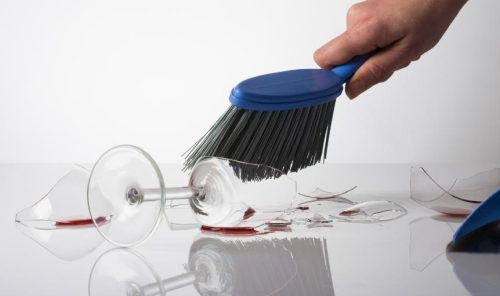 How to Dispose of Broken Glass