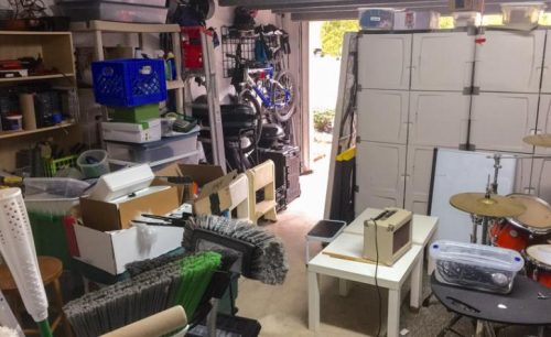 How to organize your garage - Get everything off the floor